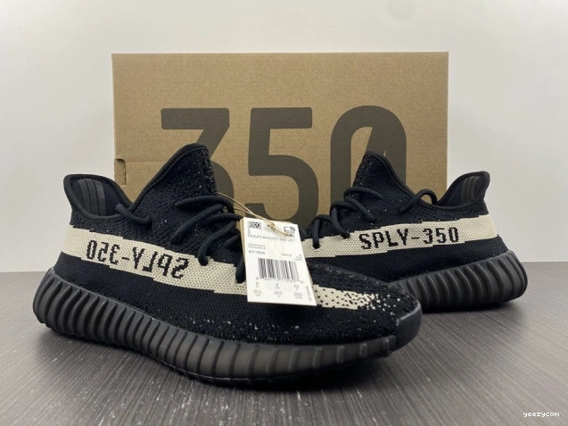 Boost Yeezy 350 Adidas White V2 Core BY1604 Black 0922